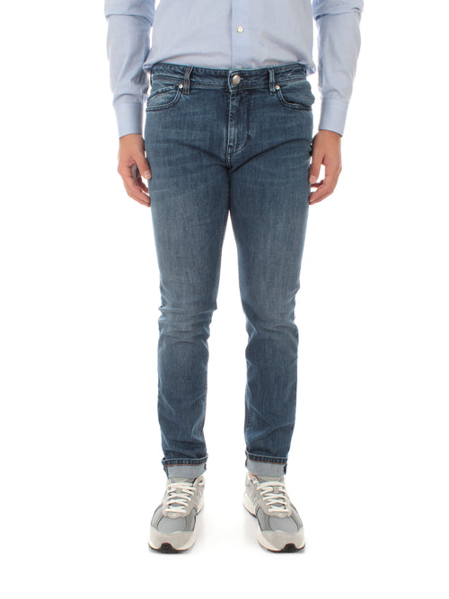 Re-Hash RUBENS-Z jeans 5 tasche blue da uomo