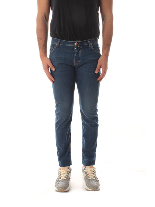 Jacob Cohen NICK jeans super slim fit da uomo blu medio