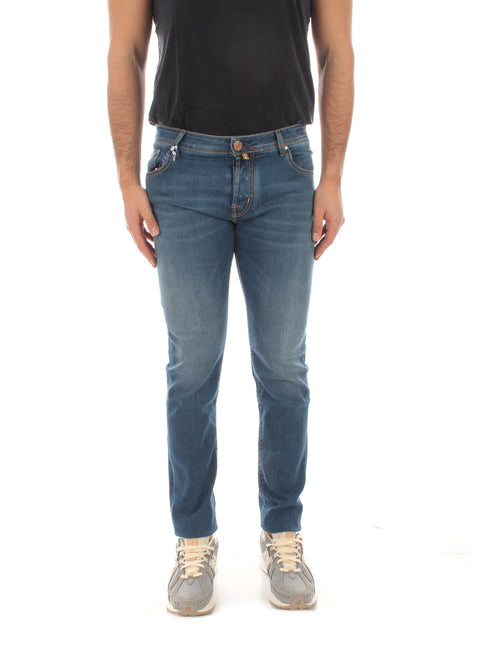 Jacob Cohen NICK jeans super slim fit da uomo mid blue