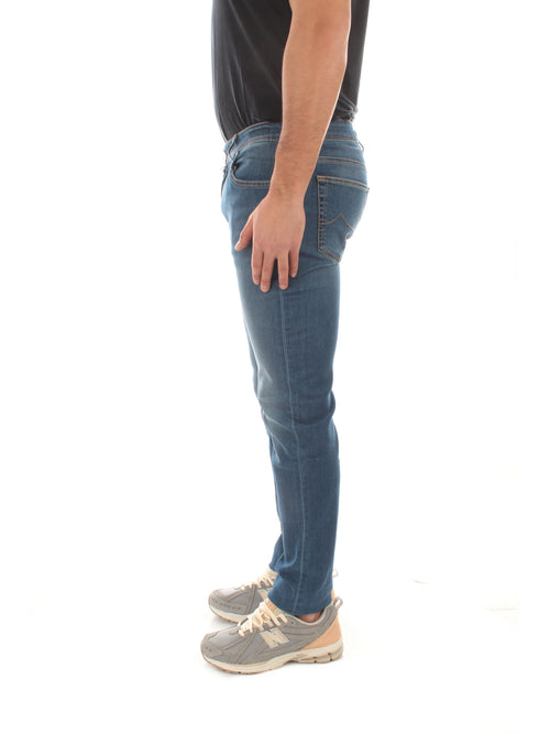Jacob Cohen NICK jeans super slim fit da uomo mid blue