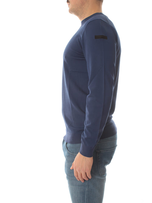 RRD-Roberto Ricci Designs MAXELL maglia girocollo da uomo blu new royal