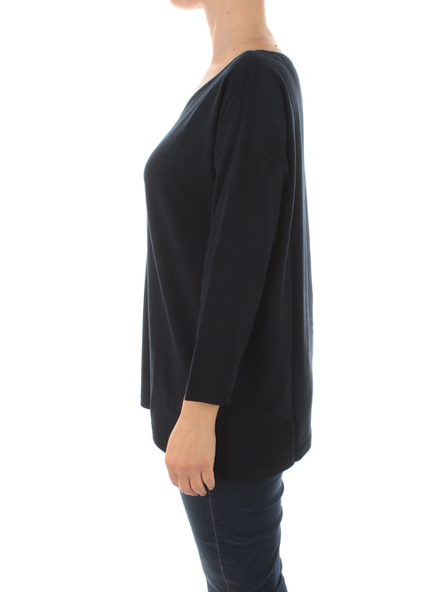 Persona By Marina Rinaldi AIDA maglia da donna blu navy