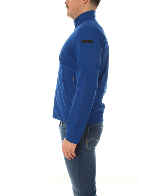 RRD-Roberto Ricci Designs felpa FLEECE SUMMER FULL ZIP da uomo avio