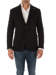 Lardini giacca blazer da uomo nero,IR688AE IRJ59538