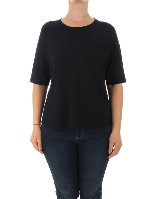 Persona By Marina Rinaldi AVORIO maglia da donna blu navy